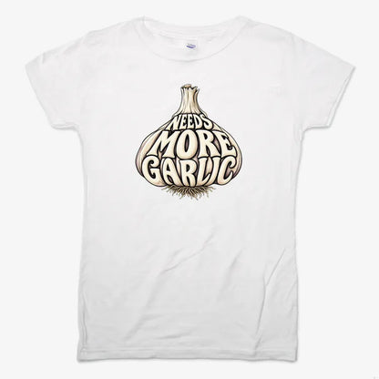 Needs More Garlic-Women's T-Shirt-Snow