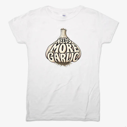 Needs More Garlic-Women's T-Shirt-Snow