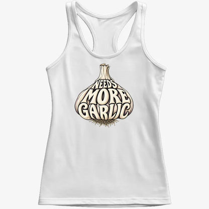 Needs More Garlic-Women's Tank Top-Snow