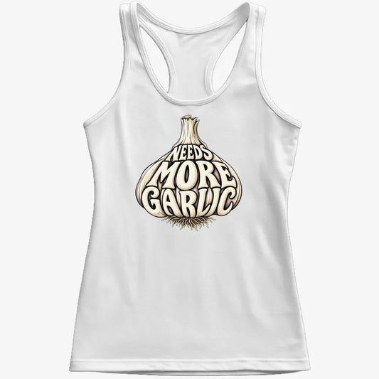 Needs More Garlic-Women's Tank Top-Snow