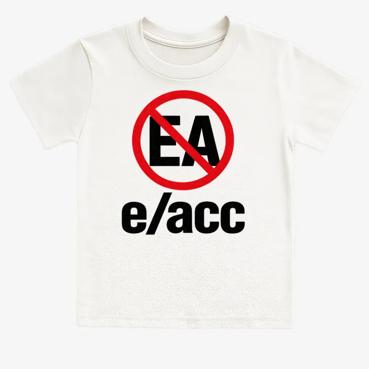 No Effective Altruism-Kids T-Shirt-White