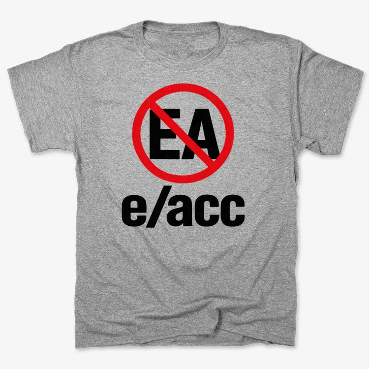 No Effective Altruism-Men's T-Shirt-Gray Heather