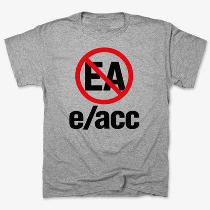 No Effective Altruism-Men's T-Shirt-Gray Heather