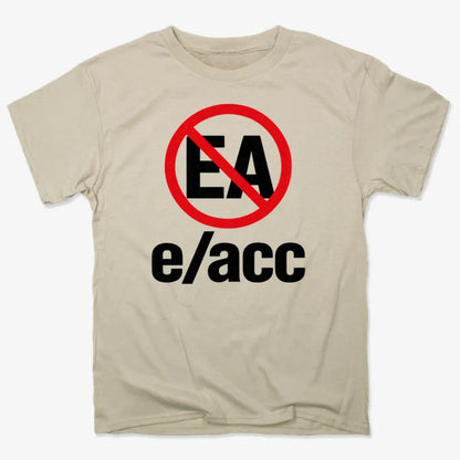 No Effective Altruism-Men's T-Shirt-Sand