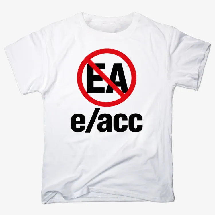 No Effective Altruism-Men's T-Shirt-White