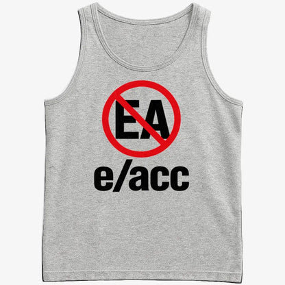 No Effective Altruism-Men's Tank Top-Gray Heather