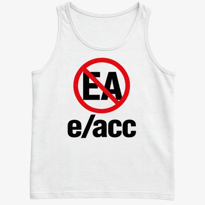 No Effective Altruism-Men's Tank Top-White