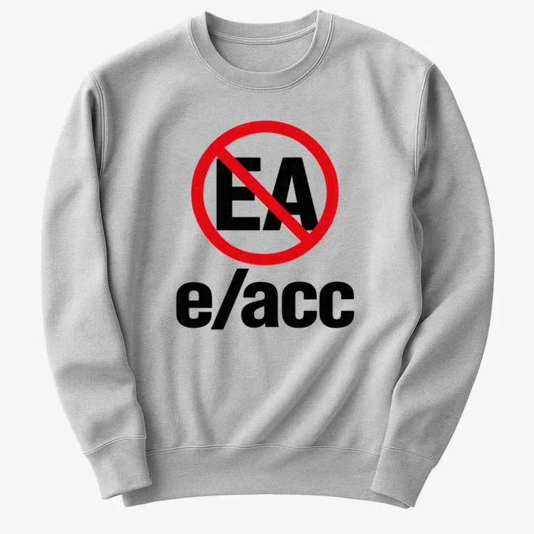 No Effective Altruism-Sweater-Gray Heather