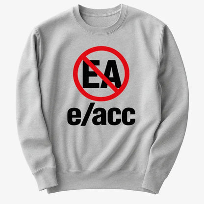 No Effective Altruism-Sweater-Gray Heather