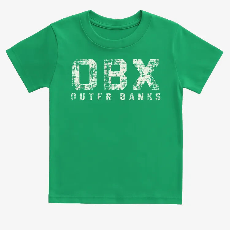 OBX Outer Banks-Kids T-Shirt-Green