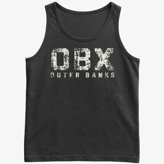 OBX Outer Banks-Men's Tank Top-Black