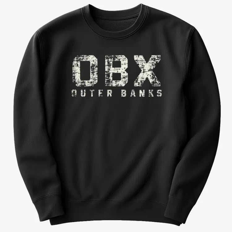 OBX Outer Banks-Sweatshirt-Black