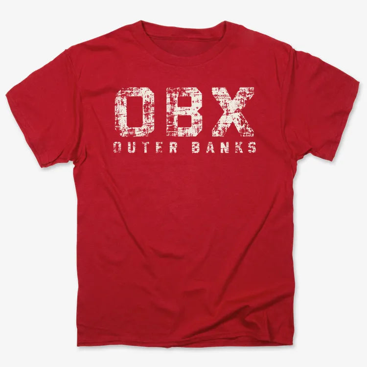 OBX Outer Banks-Unisex Heavyweight T-Shirt-Red