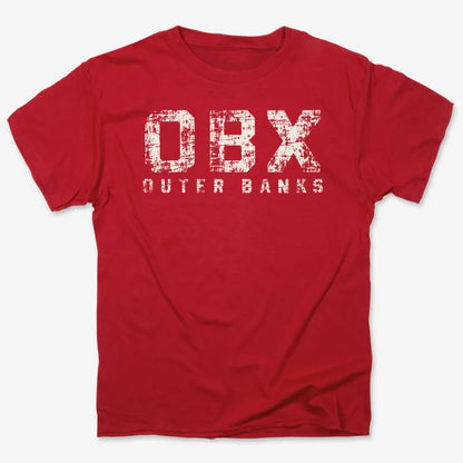 OBX Outer Banks-Unisex Heavyweight T-Shirt-Red