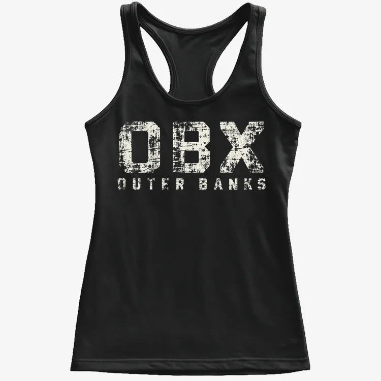 OBX Outer Banks-Women's Tank Top-Midnight