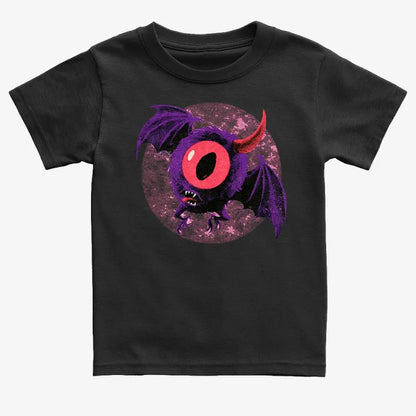 One Eye One Horned Flying Purple People Eater-Kids T-Shirt-Black