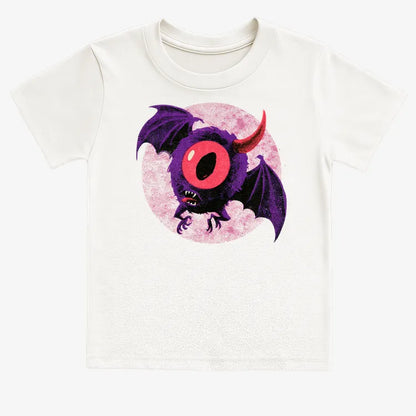 One Eye One Horned Flying Purple People Eater-Kids T-Shirt-White