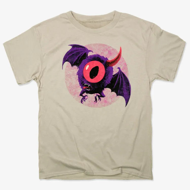 One Eye One Horned Flying Purple People Eater-Men's T-Shirt-Sand