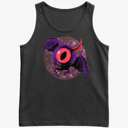 One Eye One Horned Flying Purple People Eater-Men's Tank Top-Black