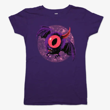 One Eye One Horned Flying Purple People Eater-Women's T-Shirt-Violet