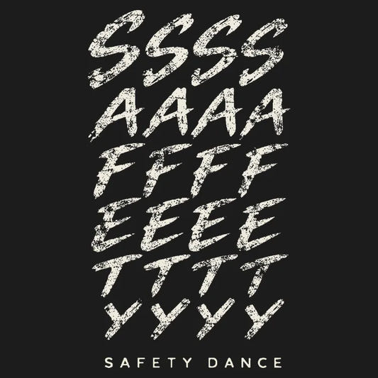 Phonetic Safety Dance graphic tee design