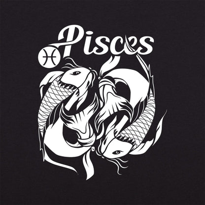 Pisces Zodiac Twin Koi Fish Symbol