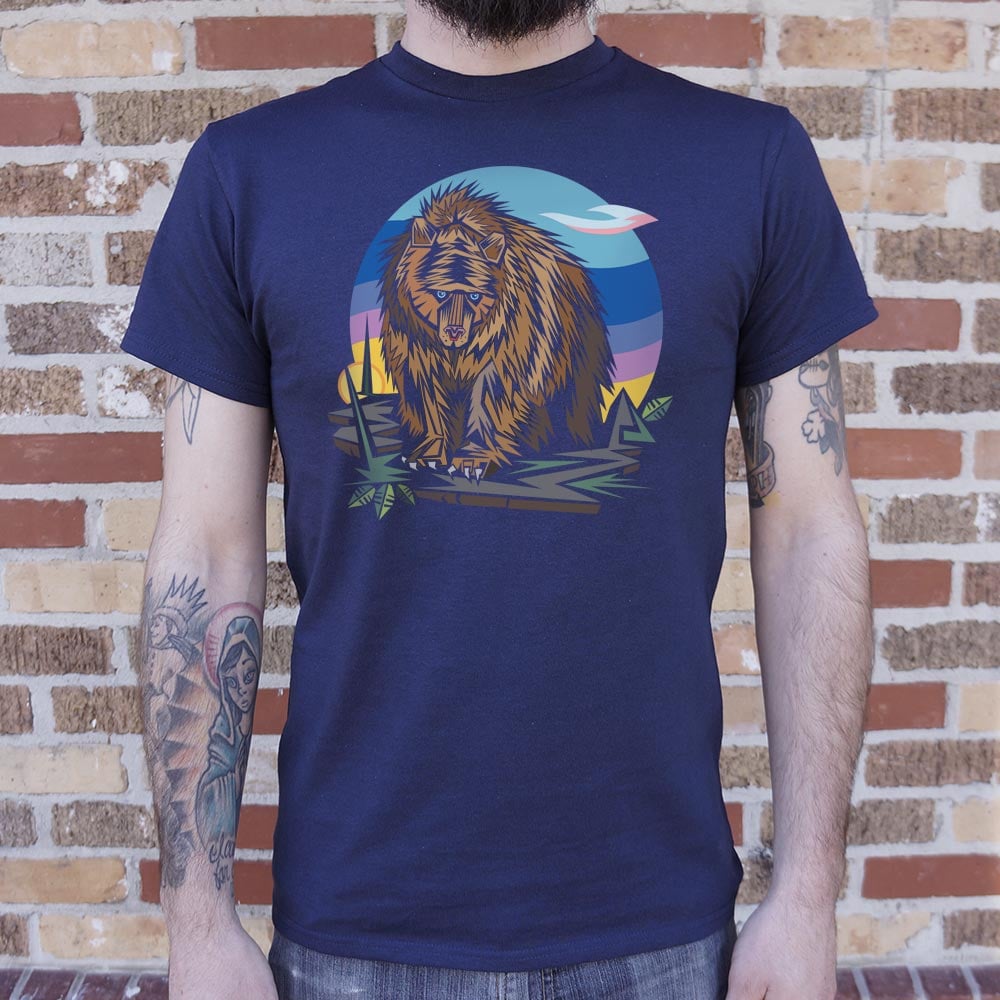 Polygon Bear Full Color - 6DollarShirts