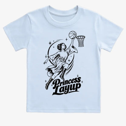 Princess Layup-Kids T-Shirt-Blue