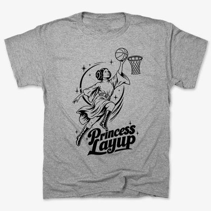 Princess Layup-Men's T-Shirt-Gray Heather