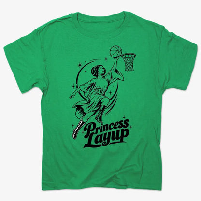 Princess Layup-Men's T-Shirt-Kelly Green Heather