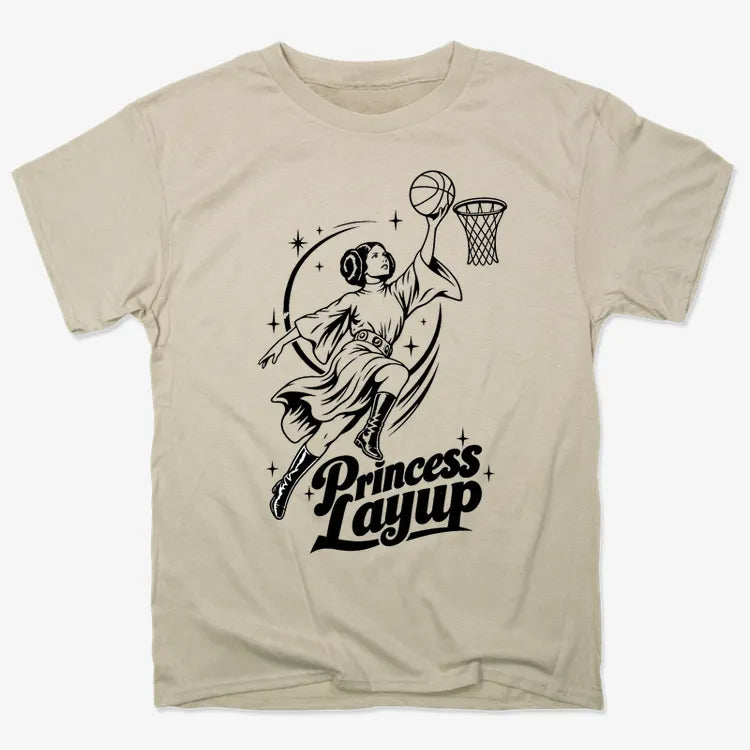 Princess Layup-Men's T-Shirt-Sand