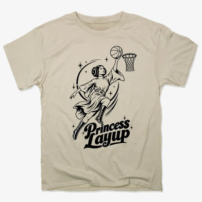 Princess Layup-Men's T-Shirt-Sand