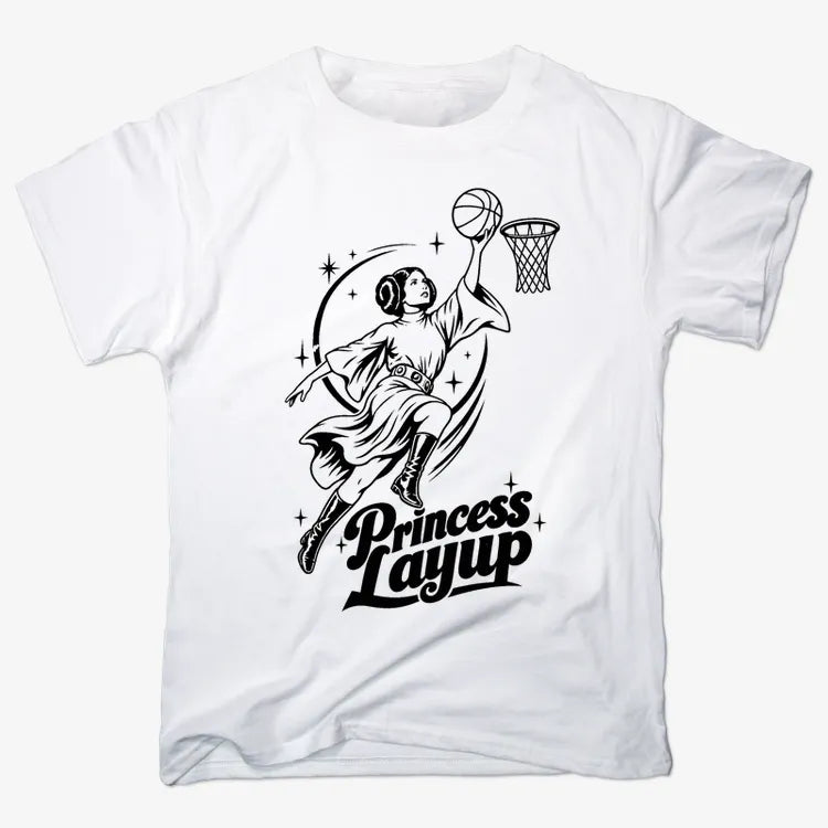 Princess Layup-Men's T-Shirt-White