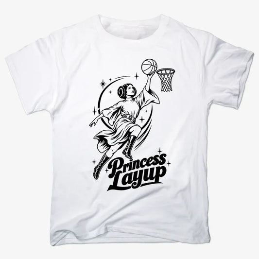 Princess Layup-Men's T-Shirt-White
