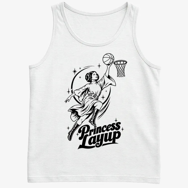Princess Layup-Men's Tank Top-White