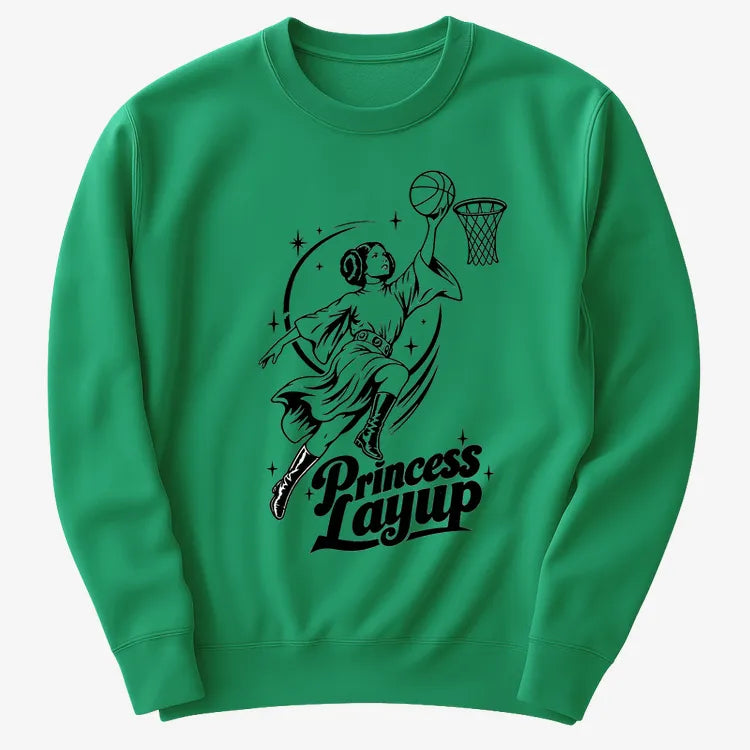 Princess Layup-Sweater-Green
