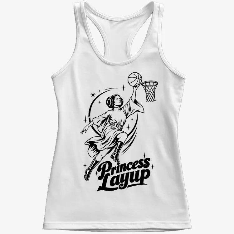 Princess Layup-Women's Tank Top-Snow