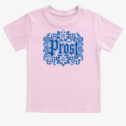 Prost Bavarian Graphic-Kids T-Shirt-Pink