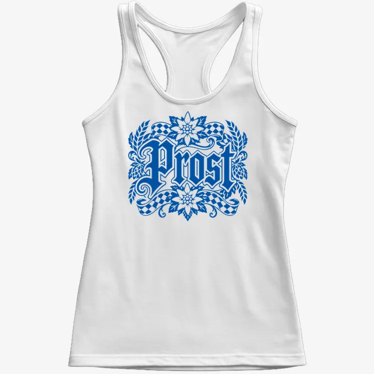 Prost Bavarian Graphic-Women's Tank Top-Snow