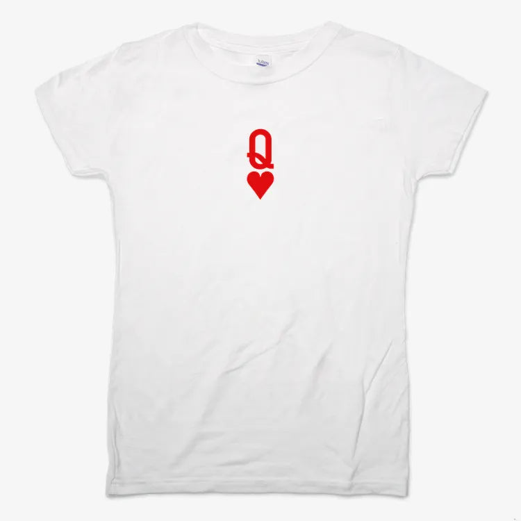 Queen of Hearts-Women's T-Shirt-Snow