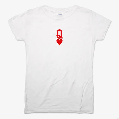 Queen of Hearts-Women's T-Shirt-Snow
