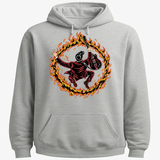 Ring of Fire-Hoodie-Gray Heather
