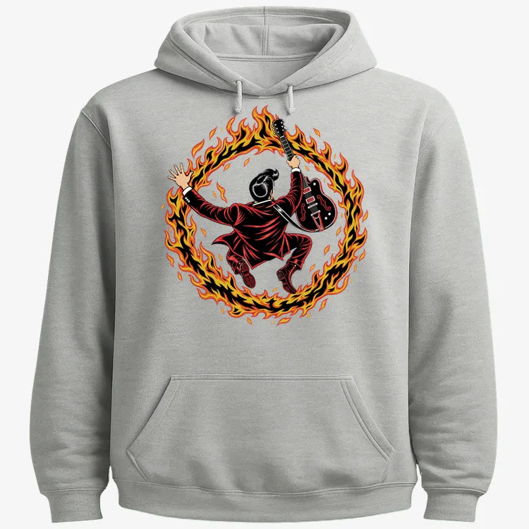 Ring of Fire-Hoodie-Gray Heather