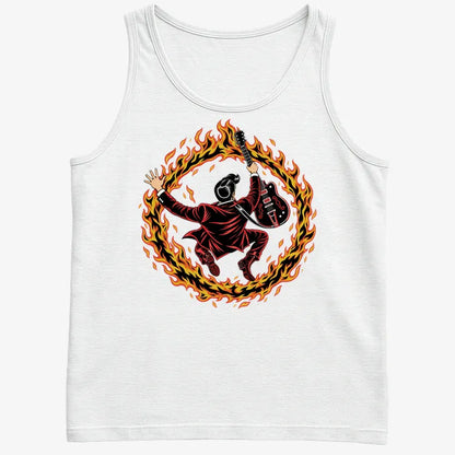 Ring of Fire-Men's Tank Top-White
