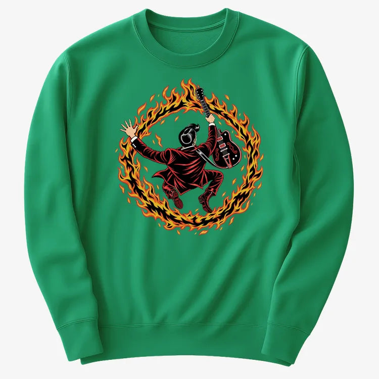 Ring of Fire-Sweatshirt-Green