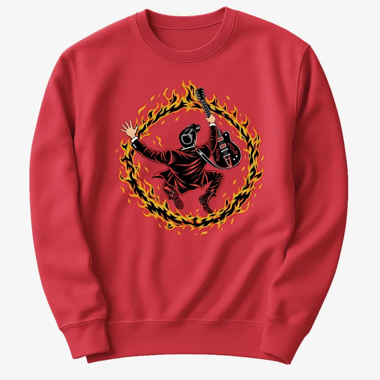 Ring of Fire-Sweatshirt-Red
