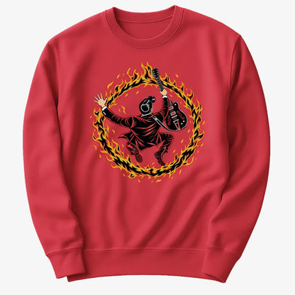 Ring of Fire-Sweatshirt-Red