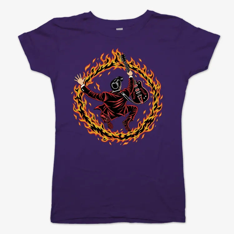 Ring of Fire-Women's T-Shirt-Violet