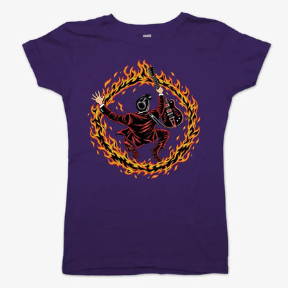 Ring of Fire-Women's T-Shirt-Violet