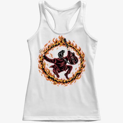 Ring of Fire-Women's Tank Top-Snow